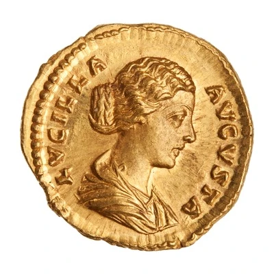 Aureus - Lucilla PVDICITIA; Pudicitia front