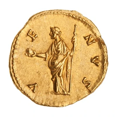 Aureus - Lucilla VENVS; Venus back