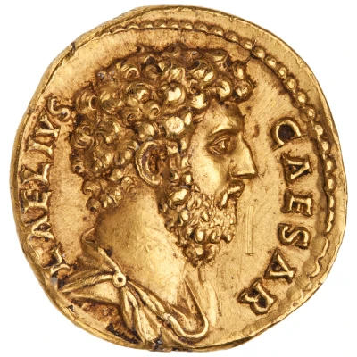 Aureus - Lucius Aelius TR POT COS II PIETAS; Pietas front