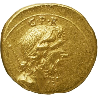 Aureus MARS VLTOR; Genius and Mars front