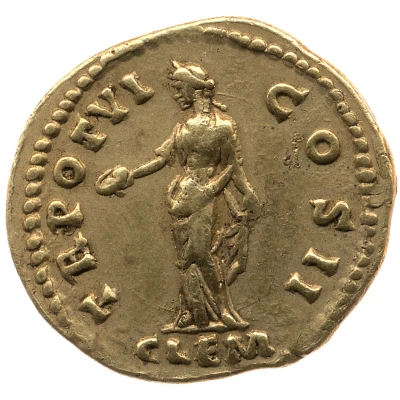 Aureus - Marcus Aurelius CLEM; Clementia back