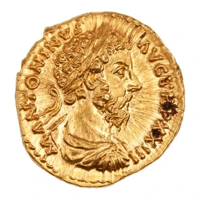 Aureus - Marcus Aurelius FELICITAS AVG COS III; Felicitas front