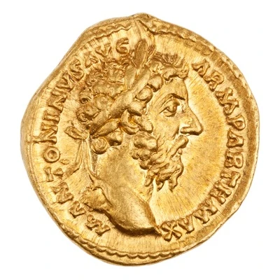 Aureus - Marcus Aurelius FORT RED TR P XXII IMP V COS III; Fortuna front