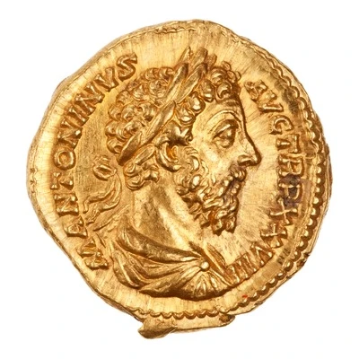 Aureus - Marcus Aurelius IMP VI COS III front