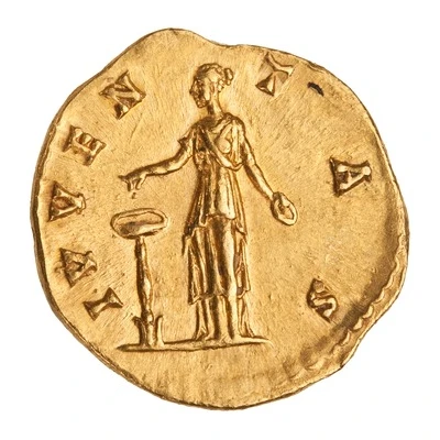 Aureus - Marcus Aurelius IVVENTAS; Juventas back