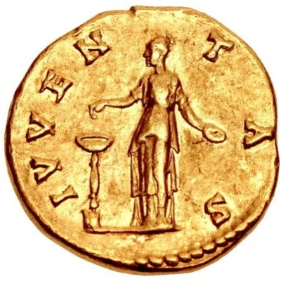 Aureus - Marcus Aurelius IVVENTAS back