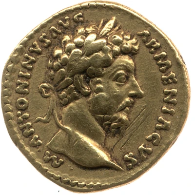 Aureus - Marcus Aurelius P M TR P XIX IMP II COS III; Felicitas front