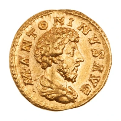 Aureus - Marcus Aurelius SALVTI AVGVSTOR TR P XVI COS III; Salus front