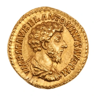 Aureus - Marcus Aurelius SALVTI AVGVSTOR TR P XVI COS III; Salus front