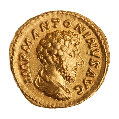 Aureus - Marcus Aurelius SALVTI AVGVSTOR TR P XVII COS III; Salus front