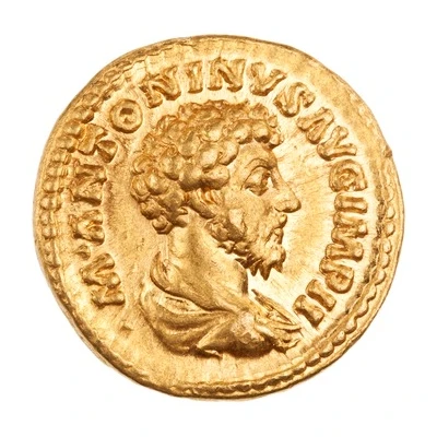 Aureus - Marcus Aurelius SALVTI AVGVSTOR TR P XVIII COS III; Salus front