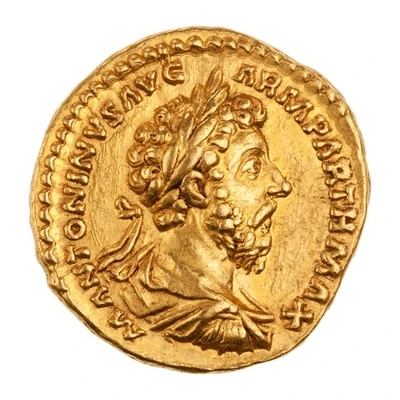 Aureus - Marcus Aurelius TR P XX IMP IIII COS III; Victory front