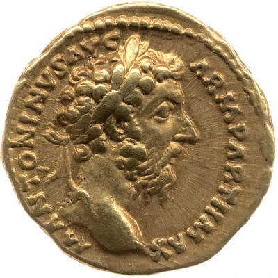 Aureus - Marcus Aurelius TR P XXII IMP V COS III; Aequitas front