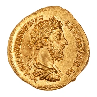 Aureus - Marcus Aurelius TR P XXXI IMP VIII COS III P P DE SARM front