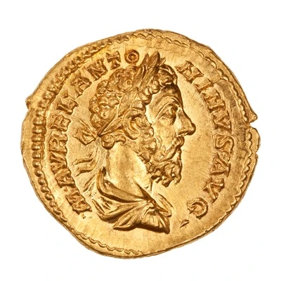 Aureus - Marcus Aurelius TR P XXXII IMP VIIII COS III P P; Annona front