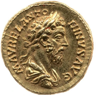 Aureus - Marcus Aurelius TR P XXXIIII IMP X COS III P P; Fides Militum front