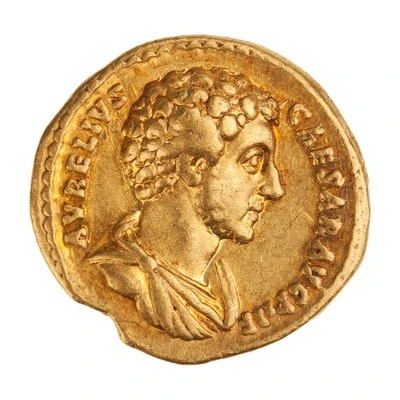 Aureus - Marcus Aurelius TR POT III COS II; Fides front