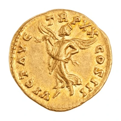 Aureus - Marcus Aurelius VICT AVG TR P XX COS III; Victory back