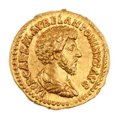 Aureus - Marcus Aurelius and Lucius Verus CONCORDIAE AVGVSTOR TR P XVI COS III front