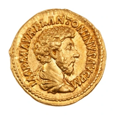 Aureus - Marcus Aurelius and Lucius Verus CONCORDIAE AVGVSTOR TR P XVI COS III front