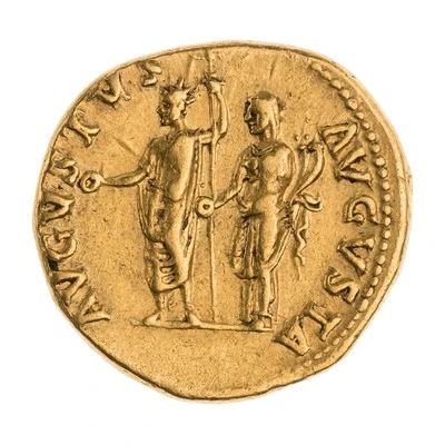 Aureus - Nero AVGVSTVS AVGVSTA back