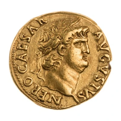 Aureus - Nero CONCORDIA AVGVSTA; Concordia front