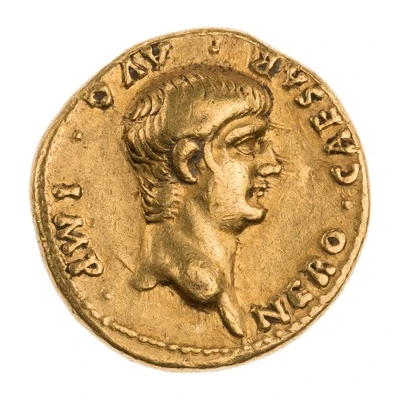 Aureus - Nero PONTIF MAX TR P IIII P P front