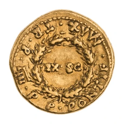 Aureus - Nero PONTIF MAX TR P IIII P P back