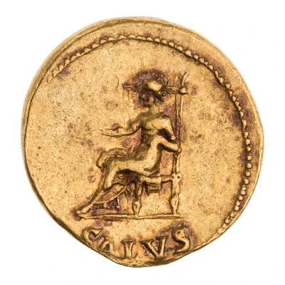 Aureus - Nero SALVS; Salus back