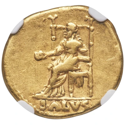 Aureus - Nero SALVS; Salus back