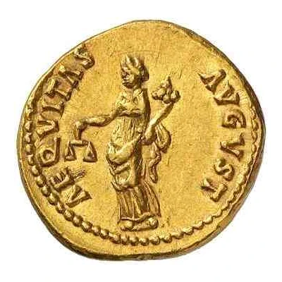 Aureus - Nerva AEQVITAS AVGVST; Aequitas back