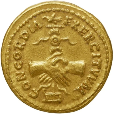 Aureus - Nerva CONCORDIA EXERCITVVM back