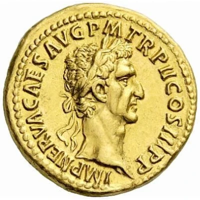 Aureus - Nerva FORTVNA AVGVST; Fortuna front