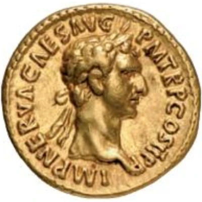 Aureus - Nerva FORTVNA P R; Fortuna front