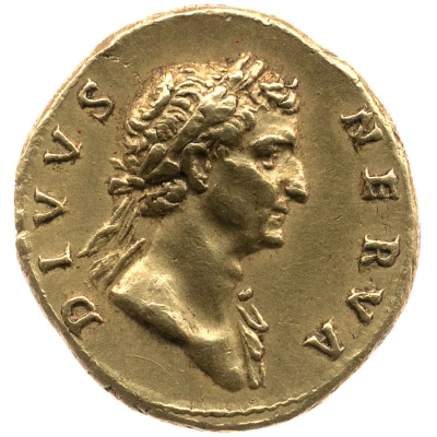 Aureus - Nerva IMP CAES TRAIAN AVG GER DAC P P REST front