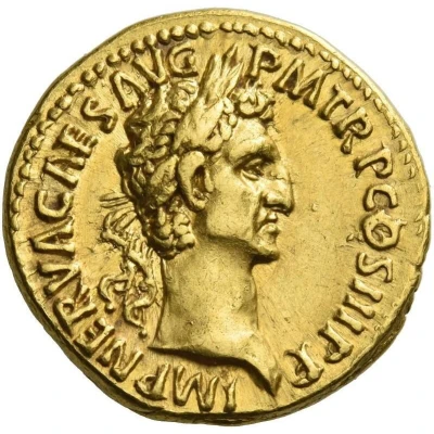 Aureus - Nerva LIBERTAS PVBLICA; Libertas front