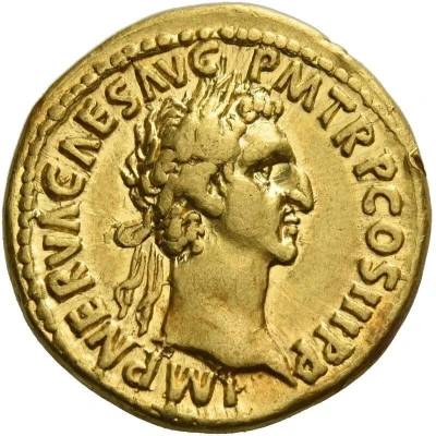 Aureus - Nerva SALVS PVBLICA; Salus front