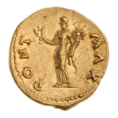 Aureus - Otho PONT MAX; Ceres back