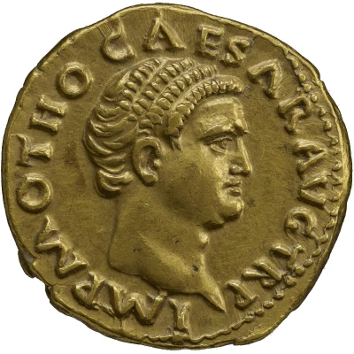 Aureus - Otho VICTORIA OTHONIS; Victory front