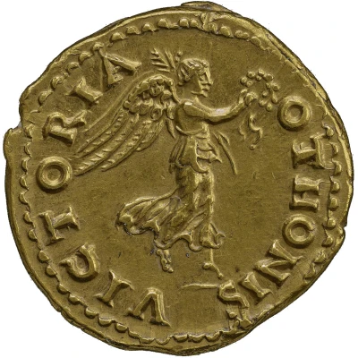 Aureus - Otho VICTORIA OTHONIS; Victory back