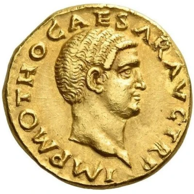 Aureus - Otho VICTORIA OTHONIS; Victory front