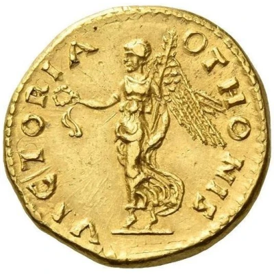 Aureus - Otho VICTORIA OTHONIS; Victory back