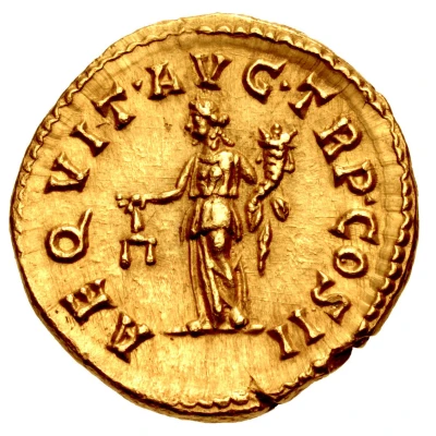 Aureus - Pertinax AEQVIT AVG TR P COS II; Aequitas back