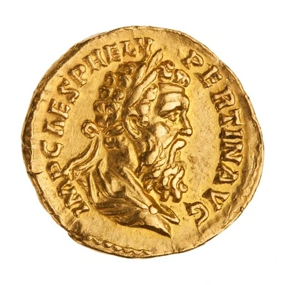 Aureus - Pertinax PROVID DEOR COS II; Providentia front