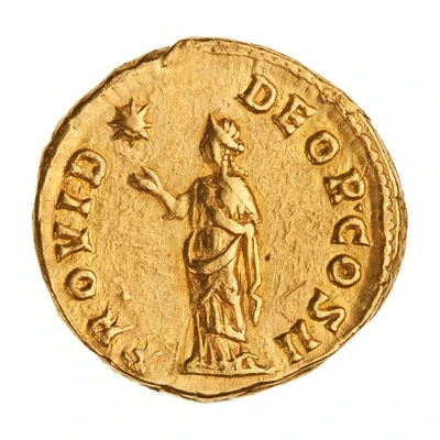 Aureus - Pertinax PROVID DEOR COS II; Providentia back