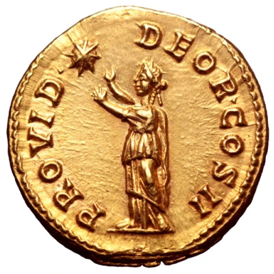 Aureus - Pertinax PROVID DEOR COS II back