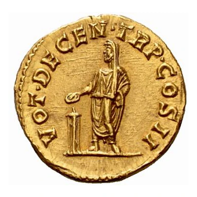 Aureus - Pertinax VOT DECEN TR P COS II back