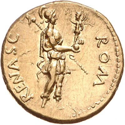 Aureus ROM RENASC; Roma back