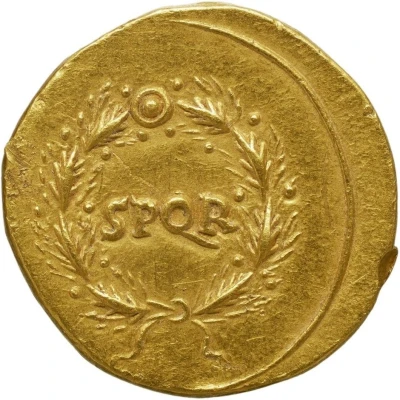 Aureus S P Q R; Victory back