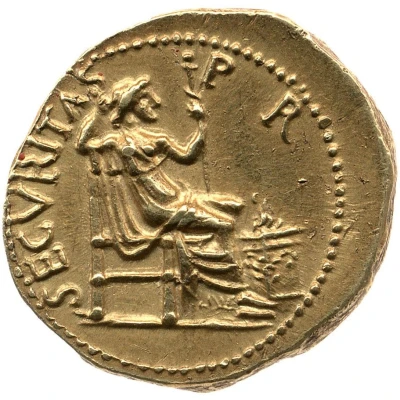 Aureus SECVRITAS P R; Minerva and Securitas back